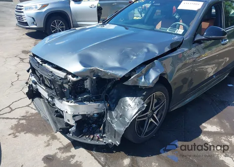 2024 Mercedes-Benz C 300 из США, поврежденный, VIN W1KAF4HB3RR182047